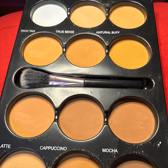 Contouring poudre 