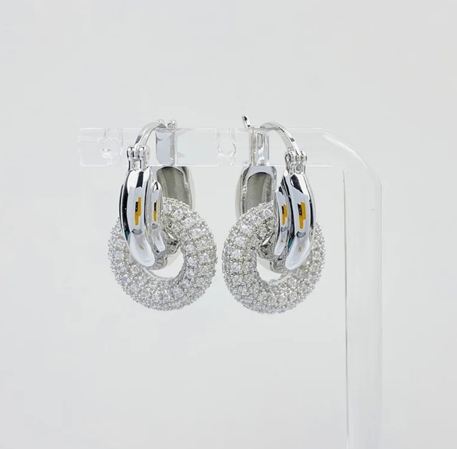 Boucles d’oreilles or plaqué 